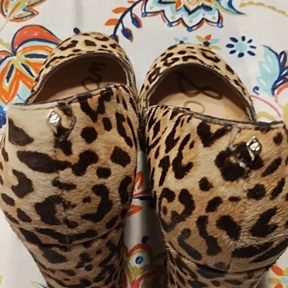 Sam Edelman 9.5 Leather Heels - Picture 6 of 7